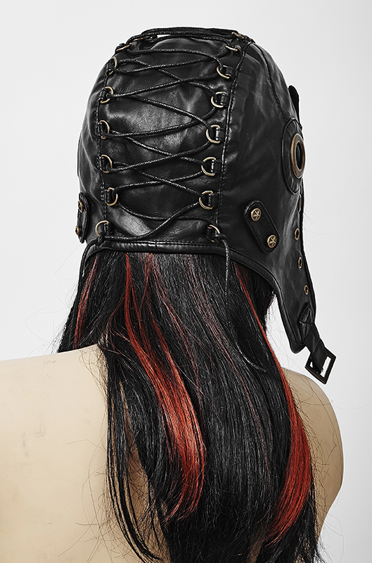 Bonnet aviateur steampunk