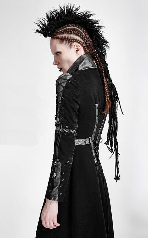 Extension crête tresse longue