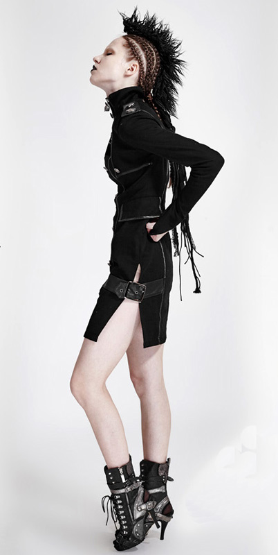 Extension crête tresse longue