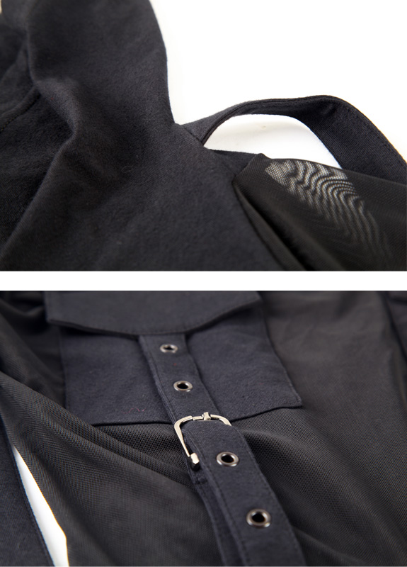 T-Shirt à capuche manches mitaines