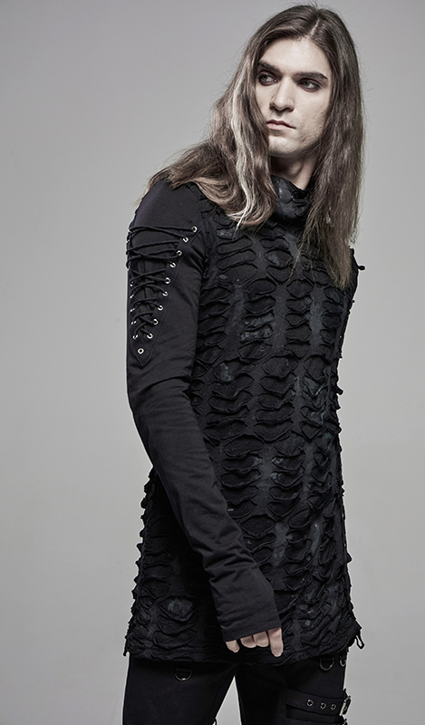 T-shirt capuche destroy mitaines T-shirt capuche destroy mitaines