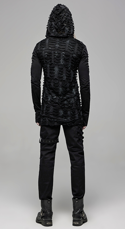 T-shirt capuche destroy mitaines T-shirt capuche destroy mitaines