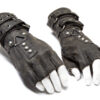 Mitaines steampunk patinées Grises Mitaines steampunk patinées Grises