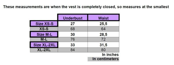 Gilet harnais en cuir vegan