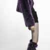 Leg Warmers évasées fausse fourrure – Violet Leg Warmers évasées fausse fourrure – Violet