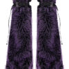 Leg Warmers évasées fausse fourrure – Violet Leg Warmers évasées fausse fourrure – Violet