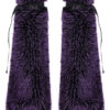 Leg Warmers évasées fausse fourrure – Violet Leg Warmers évasées fausse fourrure – Violet