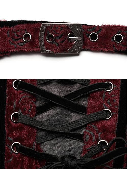 Corset gilet à bretelles motif roses Corset gilet à bretelles motif roses