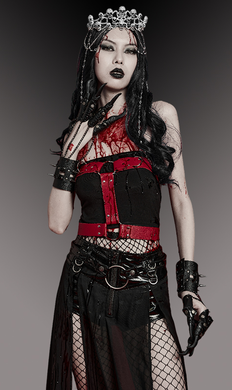 Couronne Têtes de Mort à strass