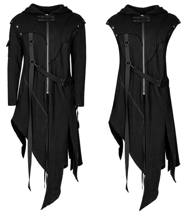 Manteau sweatshirt à capuche – Transformable