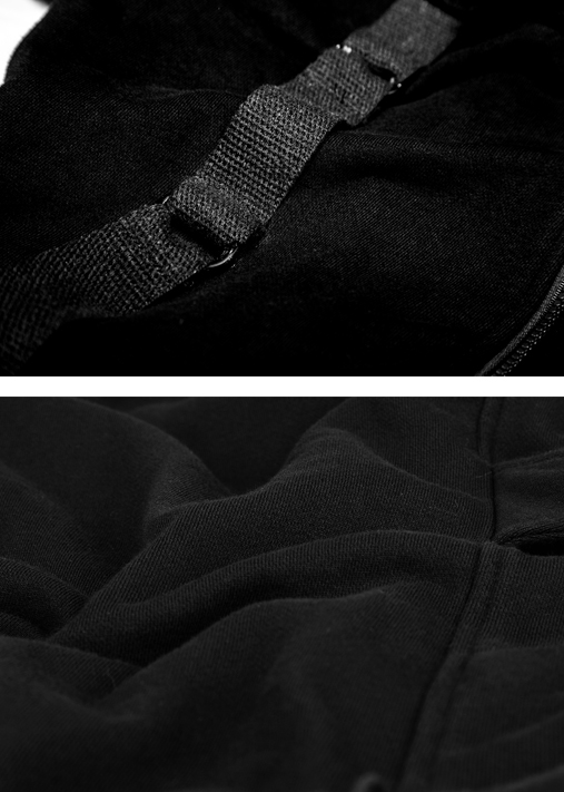 Manteau sweatshirt à capuche – Transformable