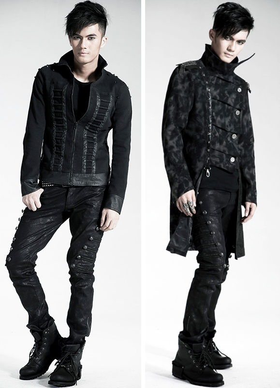 Jeans officier à boutons