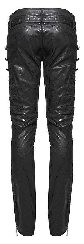 Jeans officier à boutons