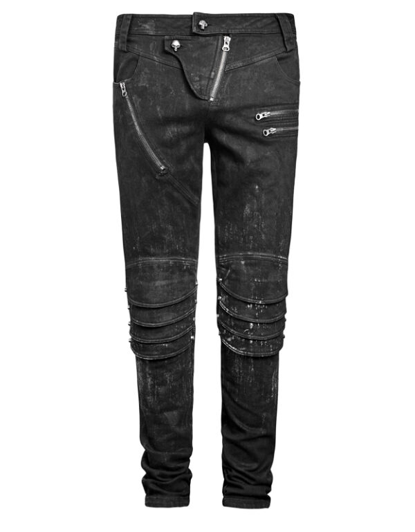 Jeans armure clouté