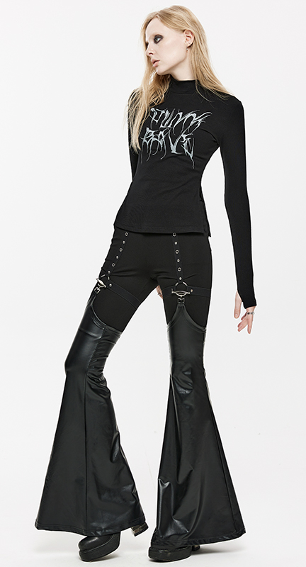 Pantalon transformable chaps évasées