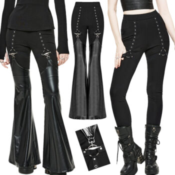 Pantalon transformable chaps évasées