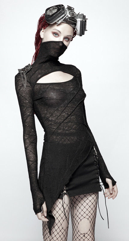 Haut masque et mitaines intégrés