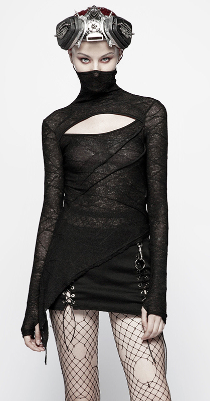 Haut masque et mitaines intégrés