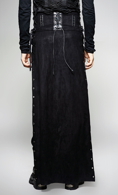 Surjupe fendue suede warrior