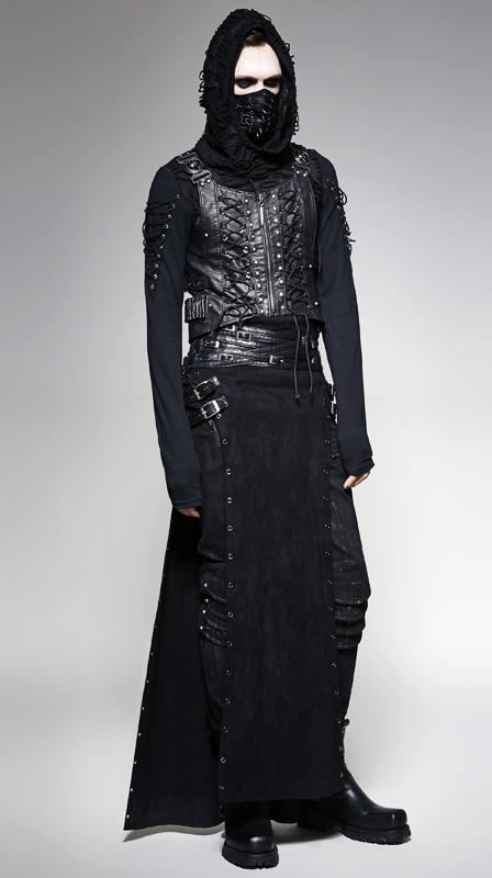 Surjupe fendue suede warrior