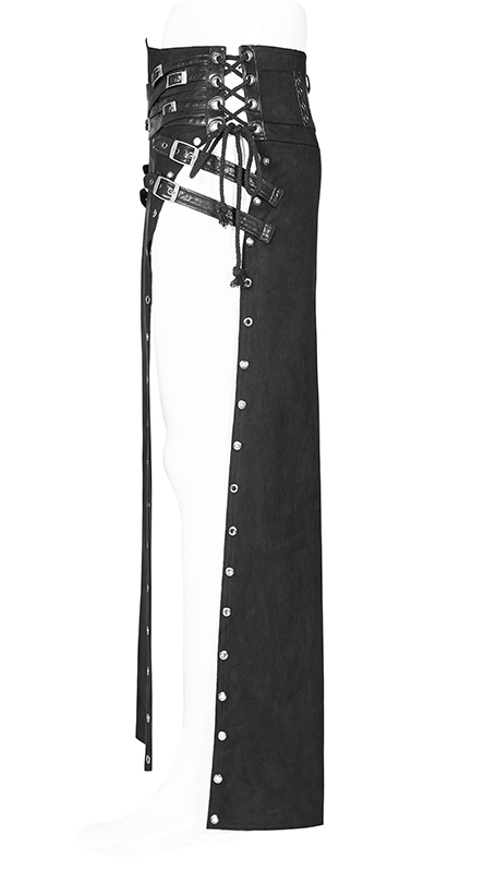 Surjupe fendue suede warrior