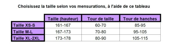 Demi jupe traîne à ceinture Noir & Rouge