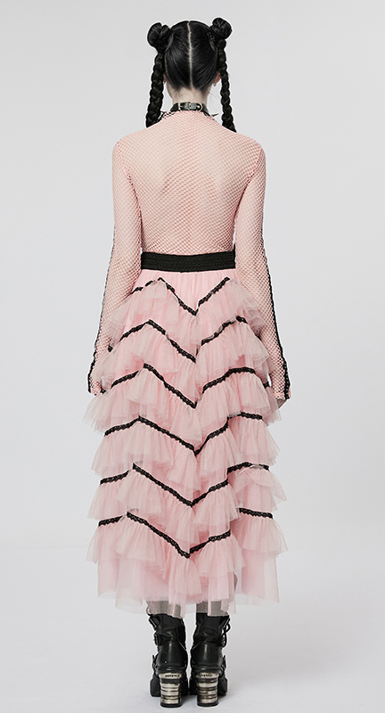 Jupe traîne au grand coeur Jupe traîne au grand coeur