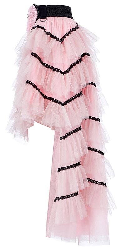 Jupe traîne au grand coeur Jupe traîne au grand coeur