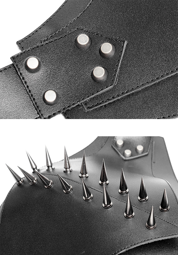 Harnais épaulette armure spike
