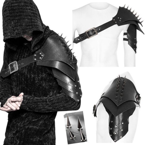Harnais épaulette armure spike