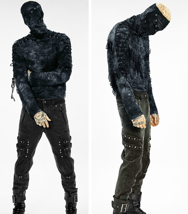 Haut col masque destroy Haut col masque destroy