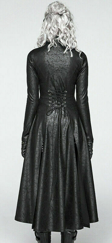 Manteau long cuir Matrix