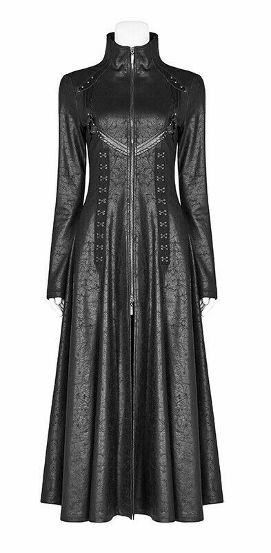 Manteau long cuir Matrix