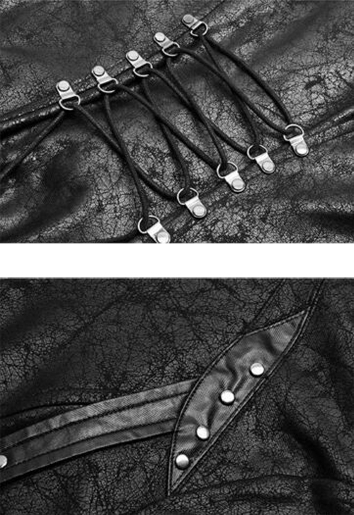 Manteau long cuir Matrix