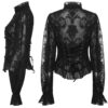 Chemise dentelle camée Noire Chemise dentelle camée Noire