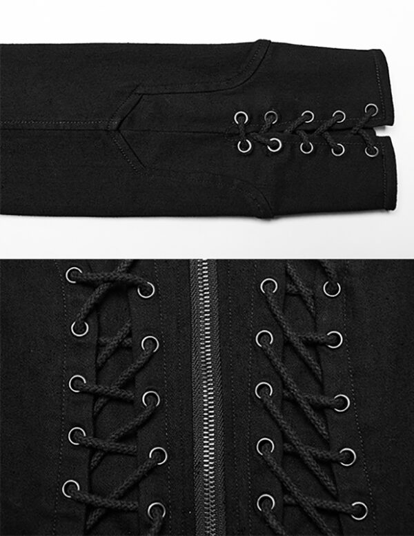 Veste officier à laçages