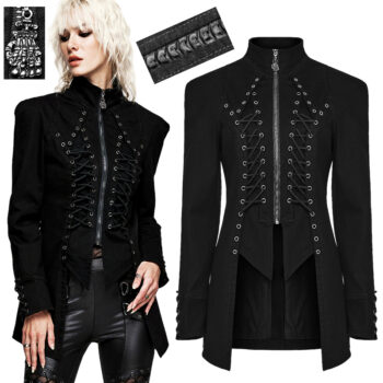 Veste officier à laçages