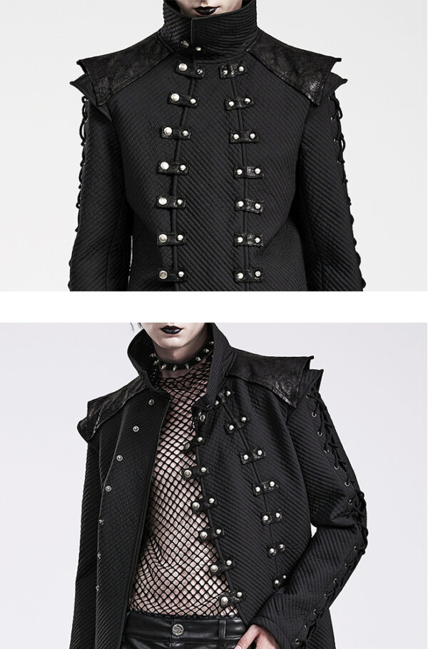 Manteau armure capitonné