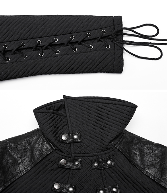 Manteau armure capitonné