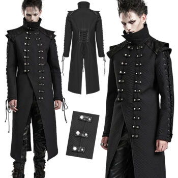 Manteau armure capitonné