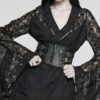 Kimono à dentelle têtes de mort