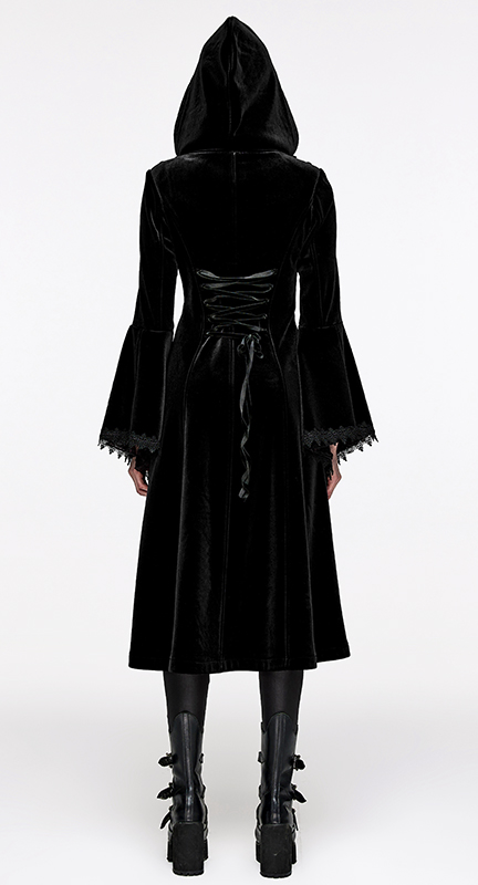 Manteau velours brodé Mystique Manteau velours brodé Mystique