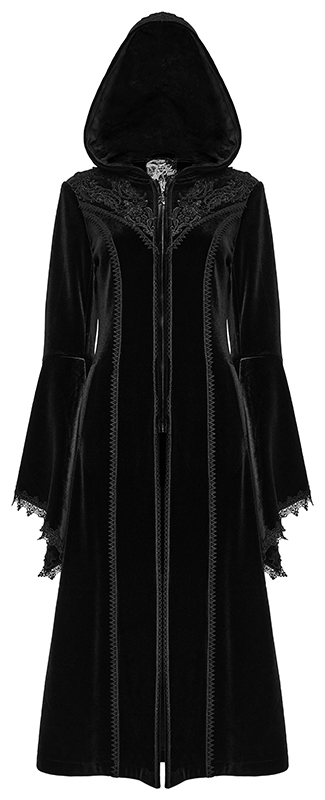 Manteau velours brodé Mystique Manteau velours brodé Mystique