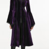 Manteau velours violet Mystique Manteau velours violet Mystique
