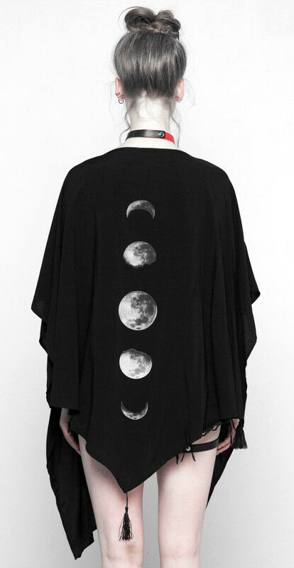 Veste châle cycle lunaire