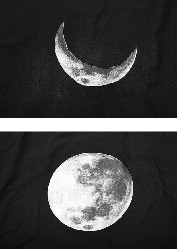 Veste châle cycle lunaire