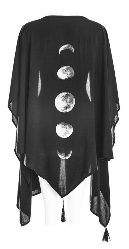 Veste châle cycle lunaire