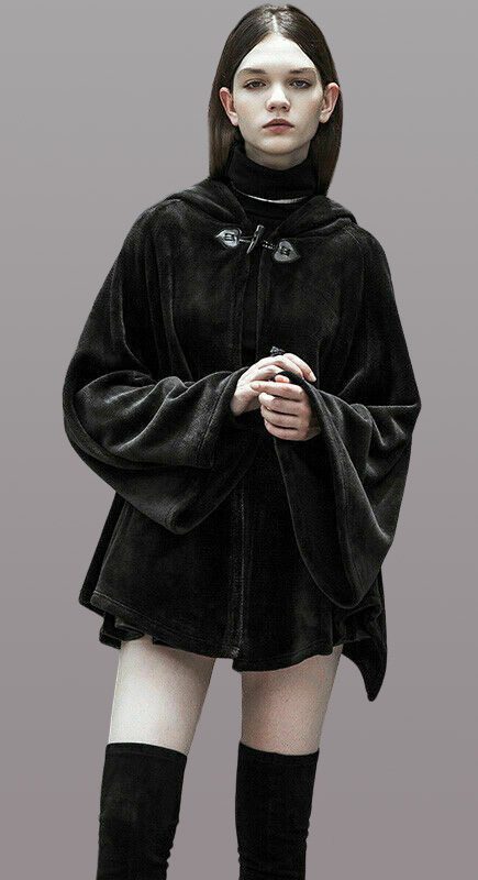 Manteau cape sorcière Lune