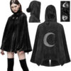 Manteau cape sorcière Lune