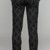Pantalon jacquard à laçages